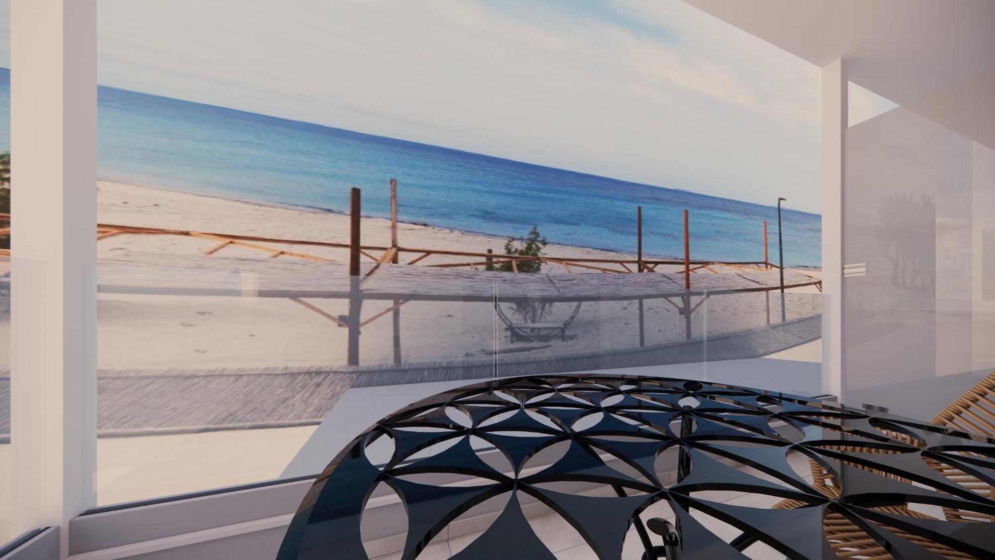 Panorama Seaside Apartment Mastihari Exterior photo